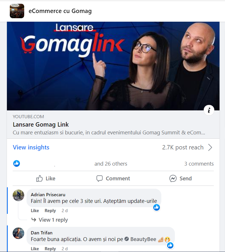 lansare-gomag-link